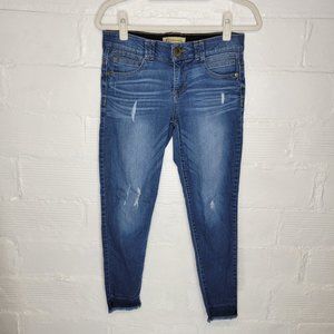 Democracy Ab Technology Women's Size 6 Jeans Distressed Raw Hem